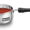 Hawkins 1 Litre Tpan, Stainless Steel Tea Pan, Induction Sauce Pan, Chai Pan, Small Pan, Silver (SST10)